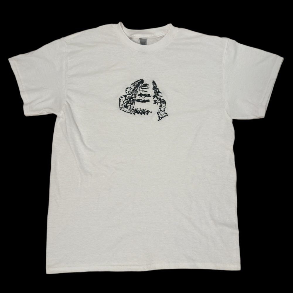 Praying Astronauts Embroidered T Shirt