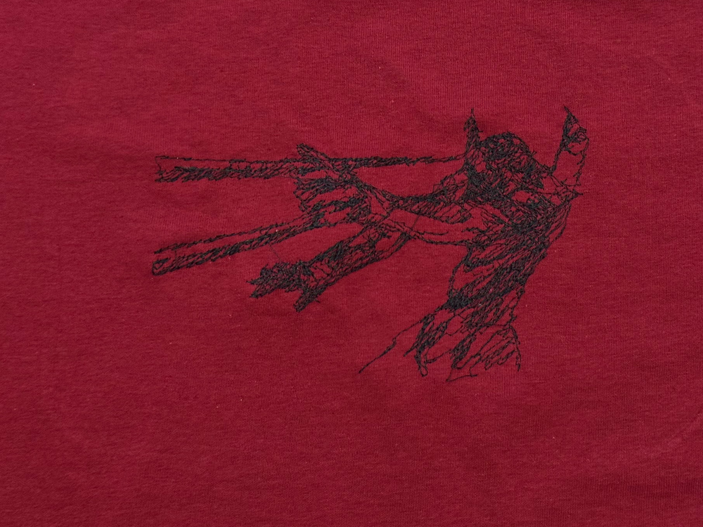 The Final Stand Embroidered T Shirt