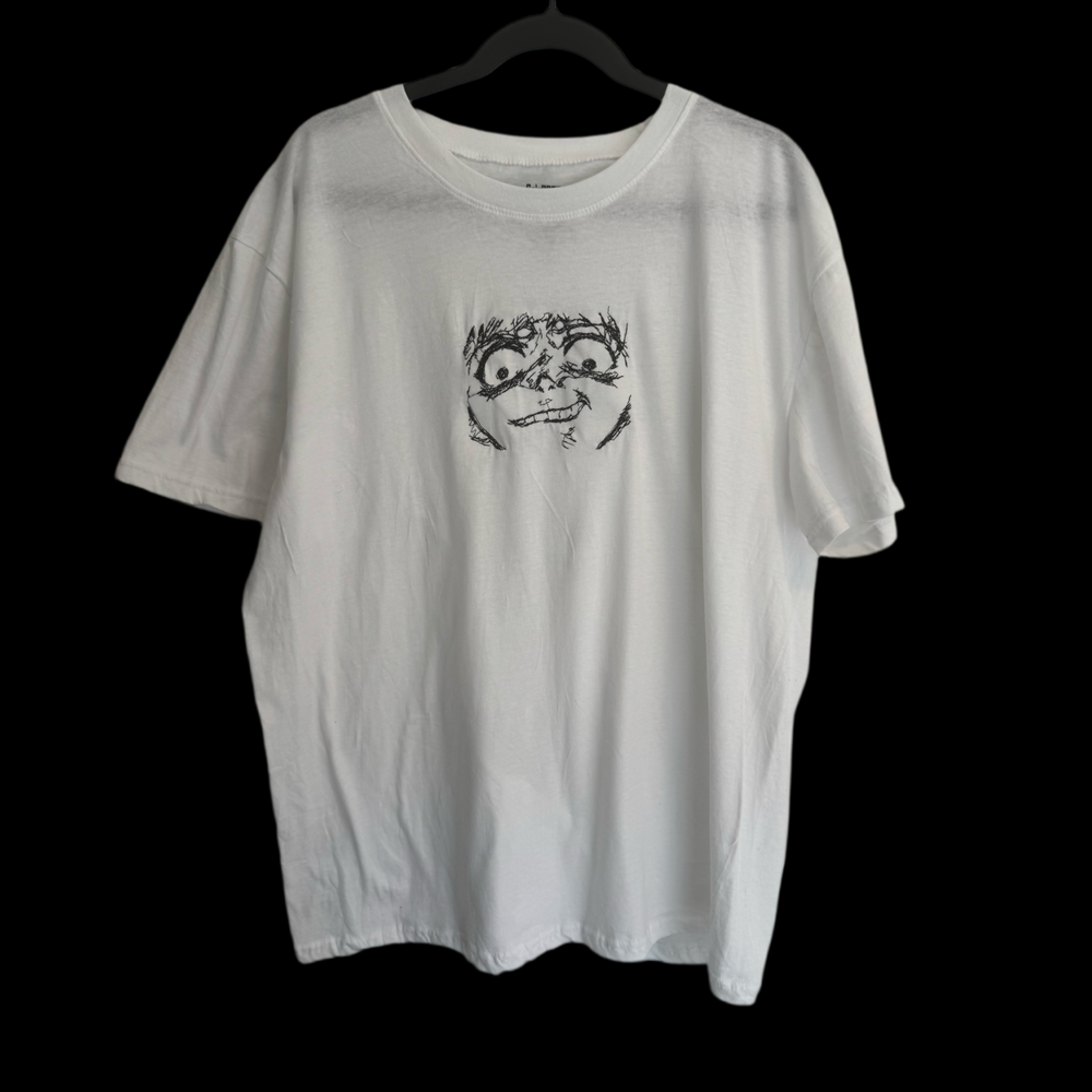 The Scream Embroidered T Shirt