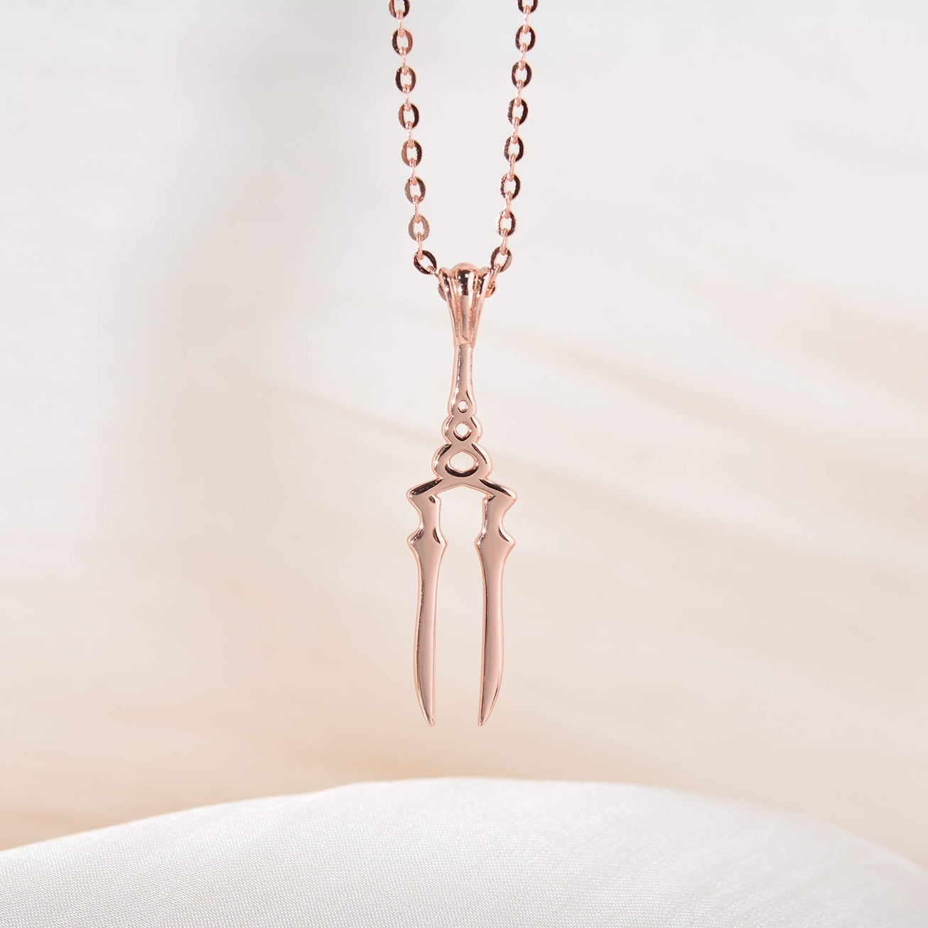 Spear Pendant 925 Sterling Silver Necklace – Instrumentality
